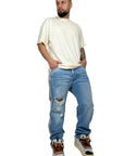G WASHED BEIGE TEE