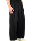 BLACK JAPANESE TROUSERS