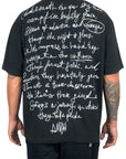 DAN SABLON POET BLACK T-SHIRT