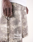 CRYSTALLIZED CAMO FADED SHORTS