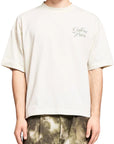 COSTA OVERSIZED T-SHIRT GALLERIA PAURA CORSIVO CREAM