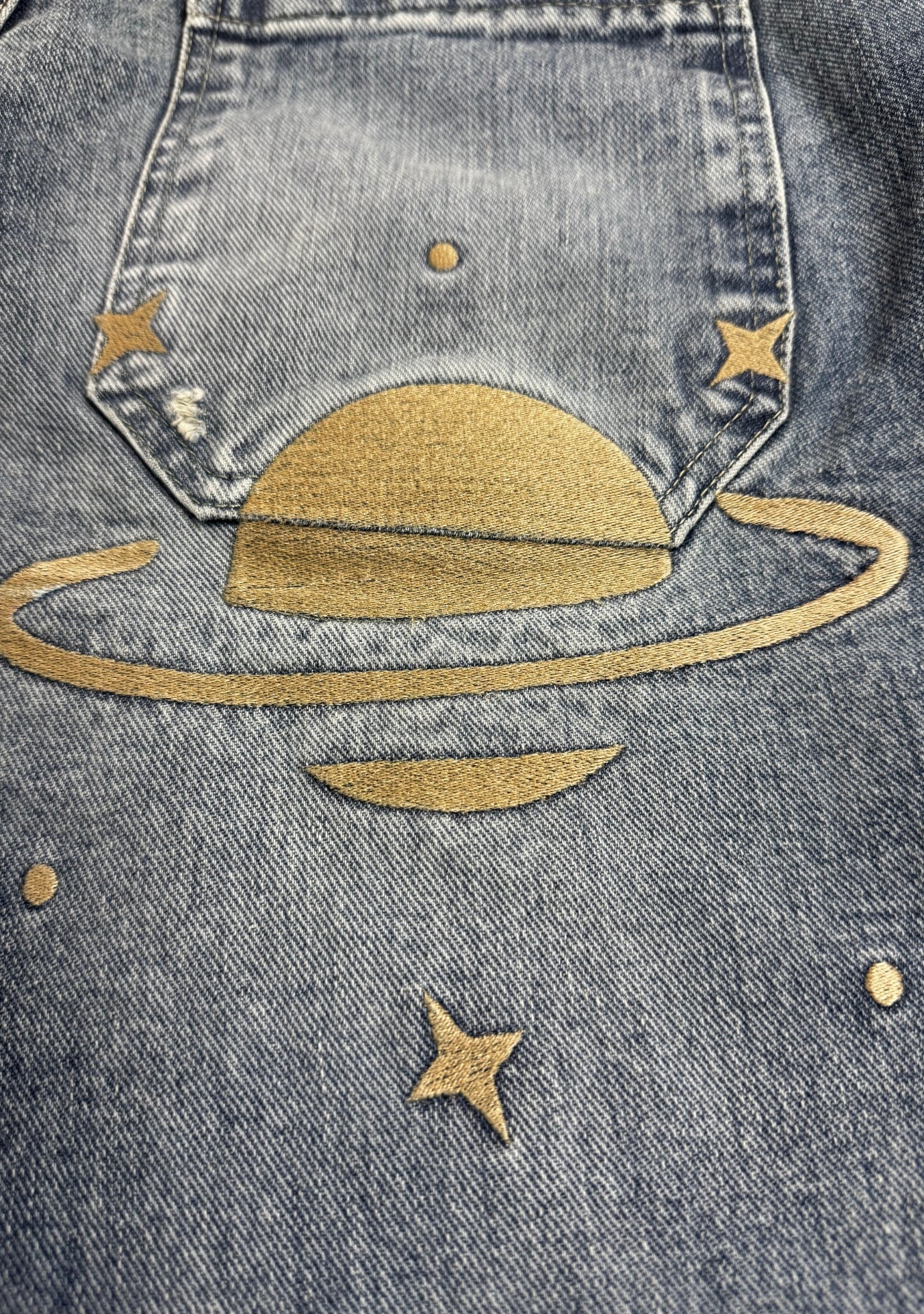 SATURN WASHED BLUE BAGGY