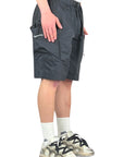 ACU CARGO SHORT BLACK