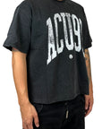 COLLEGE '93 T-SHIRT WASHED BLACK