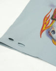 ROLLING DICE GRAPHIC CUTOFF TEE BLUE