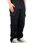 CARGO BLACK DENIM