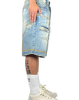 DOUBLE WORK SHORTS WHITE PAINT