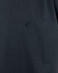 BLACK IMB MERCERIZED TEE