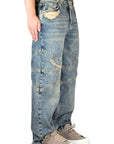 SAND BAGGY ABRASIONS DIAGONAL CUTS