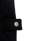 BLACK SUIT PANTS MULTI-LACE