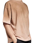 COSTA OVERSIZED SPRYED T-SHIRT ANTIQUE PINK