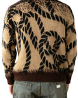 ROPES BROWN SWEATER
