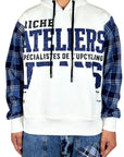 ATELIERS CHECK HOODIE