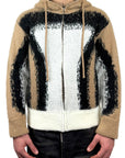 FANTASY LONG HAIR SWEATER ZIP HOOD