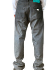 PLATED GRADIENT GREY BAGGY