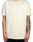 T-SHIRT IN JERSEY CON STAMPA AMISH 00 LASER CREMA