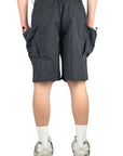 ACU CARGO SHORT BLACK