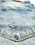 SHORTS BLUE CREAM COMPENSATION