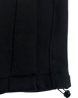 BLACK SUIT PANTS MULTI-LACE