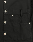 PATCH POCKET BLACK SHIRT