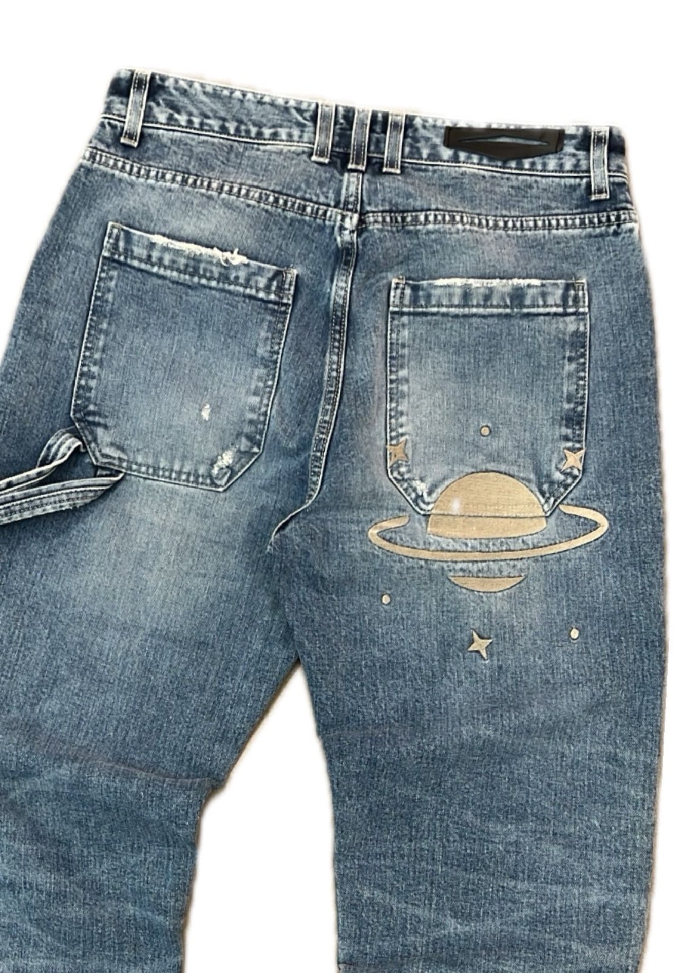 SATURN WASHED BLUE BAGGY