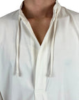 CREAM KOREAN SHIRT