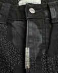 BAGGY BLACK TONE PIXEL CAMO