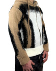 FANTASY LONG HAIR SWEATER ZIP HOOD