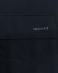 BIG POCKET BLACK TEE