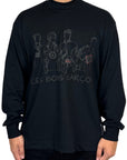 BLACK CES BONS GARCONS LONGSLEEVE