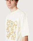 COSTA OVERSIZED T-SHIRT MODULO CREAM