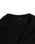 BLACK OVER SHIRT POCKETS