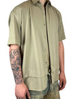 BEIGE EXTENDED SHIRT