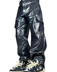 DENIM BRILLIANT GREY CARGO