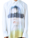 3D FACE WHITE SHIRT