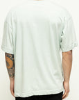 G WASHED GREEN TEE