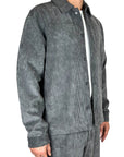 VELVET GREY SHIRT