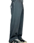 DARK GREY WASHED PANTS