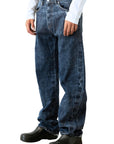 BLUE WASH LASER BAGGY