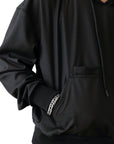WORK BLACK HOODIE