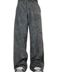 VELVET GREY PANTS