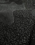 BAGGY BLACK TONE PIXEL CAMO