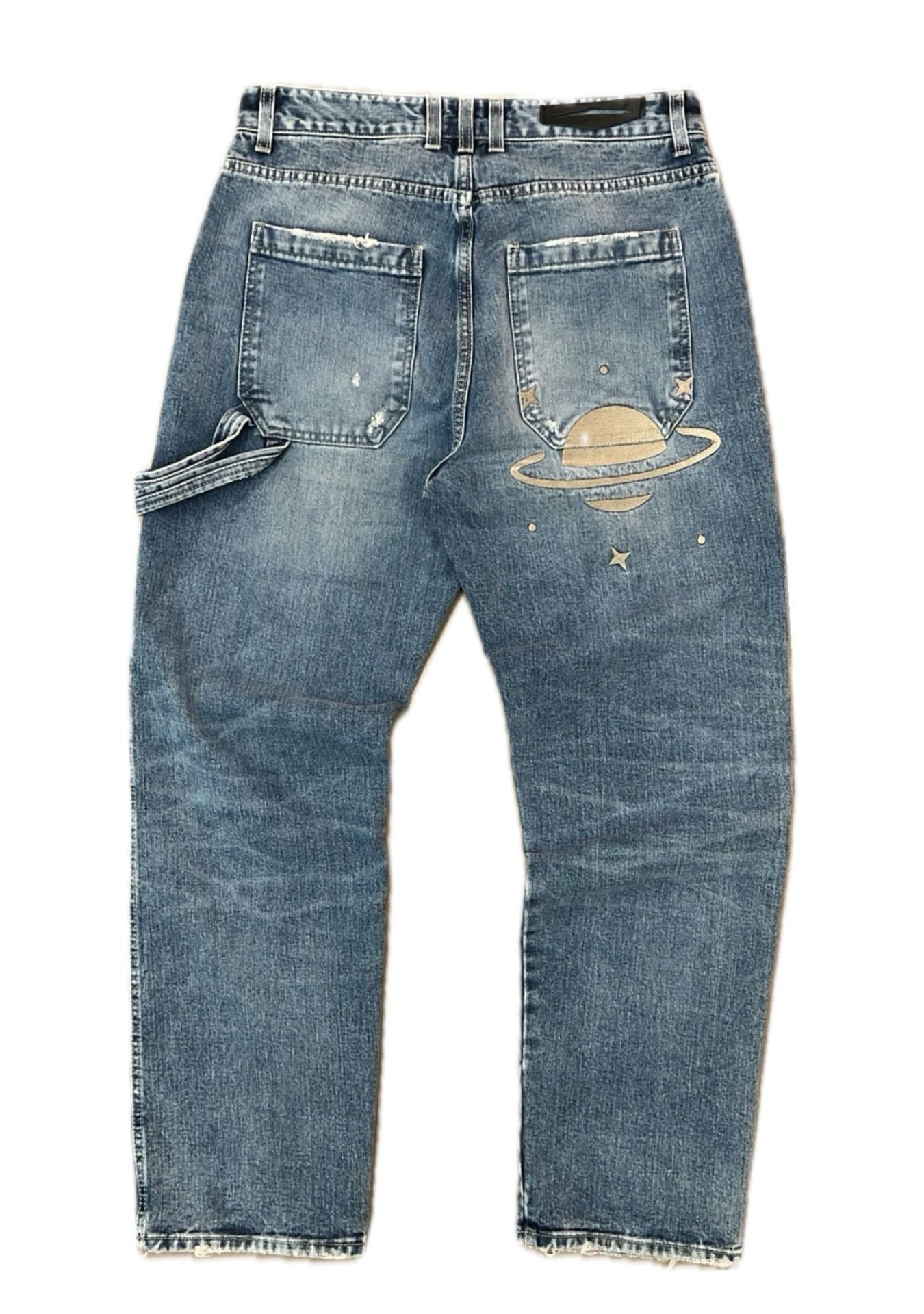 SATURN WASHED BLUE BAGGY