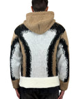 FANTASY LONG HAIR SWEATER ZIP HOOD
