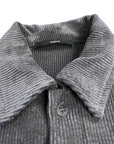 VELVET GREY SHIRT