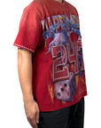 RED ROLLING DICE TEE