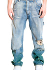 BLUE SPRYED BAGGY