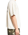COSTA OVERSIZED T-SHIRT GALLERIA PAURA CORSIVO CREAM