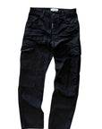 CARGO BLACK DENIM