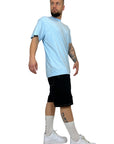 G WASHED LIGHT BLUE TEE